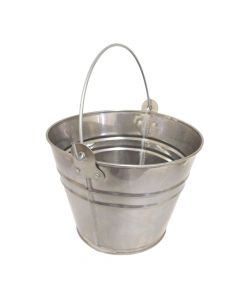 Balde Aço Inox 5 Litros Com Alça Multiuso - SF21