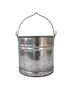 Mini Balde Para Decoração Multiuso Galvanizado 3L 