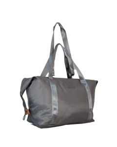 Bolsa Mala Feminina Transversal de Viagem Sport Grande Cinza ys24028
