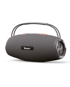 Caixa Som Bluetooth Portátil MOONBOX 60W RMS à Prova d'Água Cinza Sumay sm-csp1314c