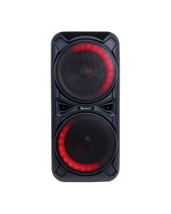 Caixa Som Amplificada Bluetooth TWS Led 800W Double Black SM-CAP34