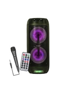 Caixa Som Amplificada Bluetooth TWS 400W Microfone/Controle Tower Sumay SM-CAP30