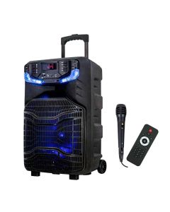 Caixa Som Portátil Amplificada 700w Bluetooth TWS Microfone/Controle Pegasus Sumay cap36