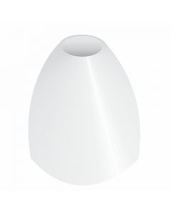 Canopla Inferior Plástica Para Ventiladores de Teto Aliseu Universal Branca a6195