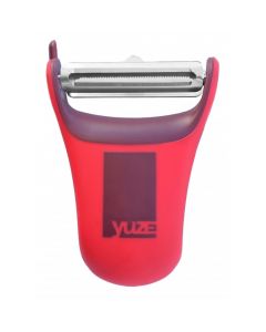 Descascador e Fatiador Lamina Dupla Peeler Vermelho Yuze 010-v