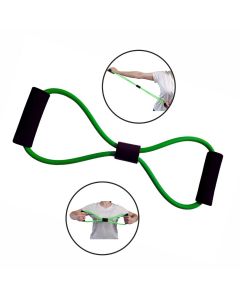 Extensor Elástico Tensão Treino Malhar Musculação Verde - YS37058