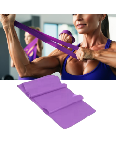 Faixa Elástica Thera Band Treino Pilates 1,50m Lilás ys38007
