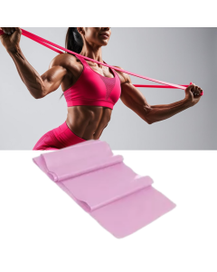 Faixa Elástica Thera Band Treino Pilates 1,50m Rosa ys38007