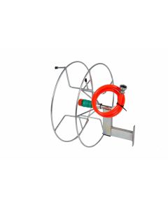Suporte Giratório Enrolador Mangueira 30m Com Engate Rabicho hy169