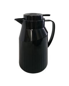 Garrafa Térmica 1L Preta com Ampola de Vidro - Quente e Frio Berlim sm-gtbczpr