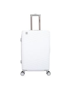 Mala Viagem Grande 28" ABS Com 4 Rodas 360º Branca YS21178