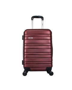 Mala Viagem Bordo PP ABS Com 4 Rodas removível 360º Vinho ys21066v