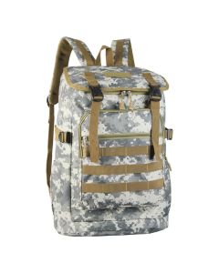 Mochila Camuflada Impermeavel Tática Reforcada Cinza MLT-1307