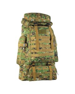 Mochila Grande Impermeavel Cargueira Reforcada Militar Verde MLT-1310