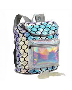 Mochila Feminina Cauda Sereia Paetê Seanite mi14507