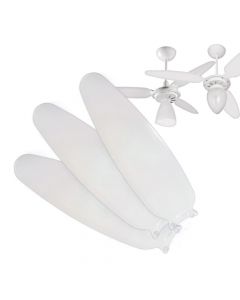 Hélice 3 Pás para Ventilador Ventisol Wind, Wind light e Comercial branco 0375