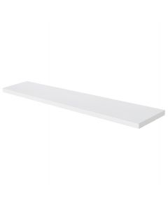 Prateleira c/Suporte Invisível 10x60 MDP Branco PBS-1060-UV-BR
