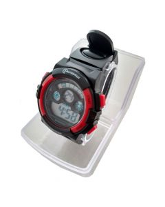 Relógio Digital Masculino à Prova D'água Esportivo Vermelho WR30M