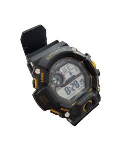 Relógio Digital Masculino Esportivo Prova D'água Amarelo DR340G