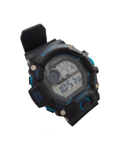 Relógio Digital Masculino Esportivo Prova D'água Azul Claro DR340G