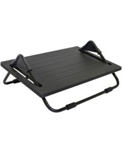 Suporte Ergonômico Apoio para Pés Preto MDF Escritório apoio-pr