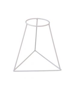 Suporte Tripé 30cm Para Vaso Planta 30cm Triângulo Branco hy4440