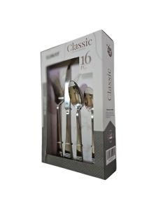 Jogo de Talheres Inox 16 Peças Sumay Classic Polido SM-JTC16