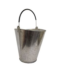 Balde Aço Galvanizado Oval com Alça 8 Litros Multiuso SF25