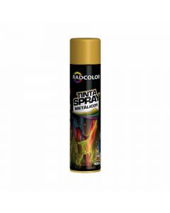 Tinta Spray 400ml Radcolor Ouro Metálico