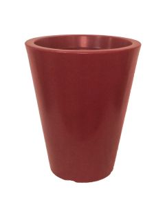 Vaso Cônico Havana M para Planta Flor Jardim Vermelho HAP1-VC