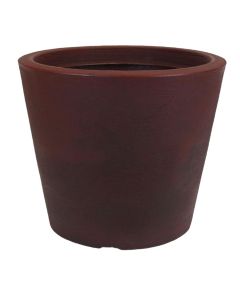 Vaso Planta Cone Decorativo Jardim Polietileno 45x41cm Vermelho CBP2-VC