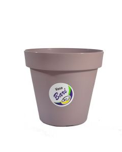 Vaso Redondo Moderno 30cm Para Jardim Bari Violeta Vintage VB30LB