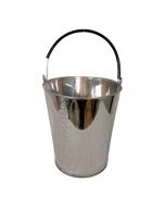 Balde Aço Inox Oval com Alça 8 Litros Multiuso SF27