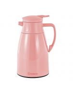 Garrafa Térmica 1L Rosa com Ampola Vidro - Quente e Frio Mônaco SM-GTMRO