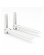 Suporte De Parede Ajustável Para Micro-ondas e Forno Elétrico Branco SM-SUMF