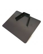 Suporte para Receptor com Prateleira de Vidro Preto Sumay SM-DVE03 Sumay