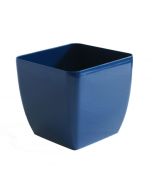 Vaso Quadrado 16x15cm 3L Oxford Azul Plástico VO16QZC